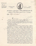 French Revolutionary, First Republic & Empire Collection of 40 Signed Documents