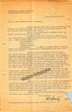 Dermota, Anton - Set of Autograph Letters Signed + Typed Letters Signed