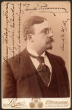 Sekar-Roschansky, Anton - Signed Cabinet Photo