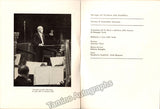 Teatro La Scala - Toscanini Birth Centennial Gala Program