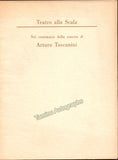 Teatro La Scala - Toscanini Birth Centennial Gala Program