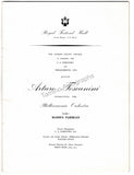Toscanini, Arturo - Signed Program London 1952