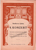 Karajan, Herbert von - Lot of 10 Programs Wiener Symphoniker 1949-1953