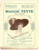Teyte, Maggie - Recital Program 1913