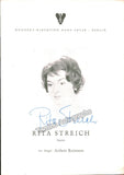 Streich, Rita - Signed Program Berlin 1961