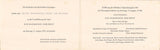 Hindemith, Paul - World Premiere Die Harmonie der Welt Invitation Card 1957