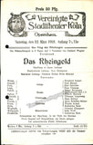 Klemperer, Otto - Lot of 8 Programs Cologne 1918-1922
