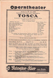 Vienna State Opera - Program Lot 1931-1939