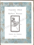 Ballet Russes Diaghilev - Program Paris 1911