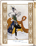 Ballet Russes Diaghilev - Program Paris 1911