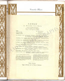 Ballet Russes Diaghilev - Program Paris 1911