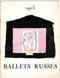 Ballet Russes Diaghilev - Program Paris 1925
