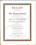The Sleeping Beauty Ballet - Performance Program London 1921