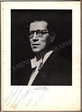 De Basil, Colonel W. - Massine, Leonide & Others - Signed Program Ballet Russes 1936
