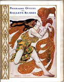 Ballet Russes Diaghilev - Program Paris 1911