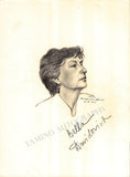 Opera Singers - Collection of 65 Signed Drawings