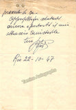 Gigli, Beniamino - Autograph Letter Signed