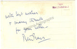 Britten, Benjamin - Pears, Peter - Double Signed Photograph
