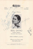 Opera Singers - Signed Program Covers 1943-1946