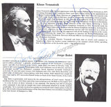 Bolet, Jorge - Tennstedt, Klaus - Signed Program Leeds 1984