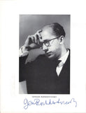 Shostakovich, Dmitri - Britten, Benjamin - Rozhdestvensky, Gennady - Rostropovich, Mstislav - Signed Program London 1960