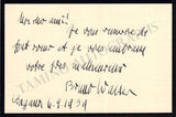 Walter, Bruno - Typed Letter Signed 1931 & Autograph Note Signed 1939