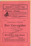 Walter, Bruno - Opera Program Lot 1920-1937