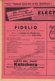 Walter, Bruno - Opera Program Lot 1920-1937