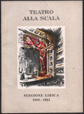 Performance Program "Macbeth" La Scala 1952-1953