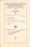 Leeuwen Boomkamp, Carel van - Concert Program Utrecht 1927