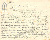 Isamitt, Carlos - Autograph Note Signed