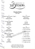 The Three Tenors - Concert Program Paris 1998