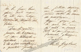 Gagliardi, Cecilia - Autograph Letter Signed