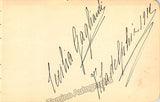 Opera Singers - Lot of 33 Signatures 1900-1960
