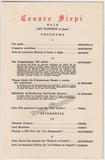 Siepi, Cesare - Signed Program Havana 1955