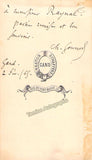 Gounod, Charles - Signed Photo 1865 + Autograph Letter Signed 1884