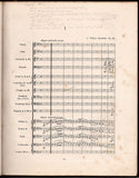 Villiers Stanford, Charles - Signed 3rd Symphony Score