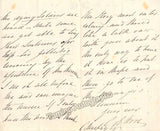 Horn, Charles Edward - Autograph Letter Signed