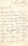 Horn, Charles Edward - Autograph Letter Signed
