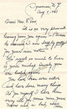 Huerter, Charles - Autograph Letters Signed 1943