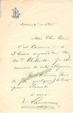 Lamoreux, Charles - Autograph Notes Signed