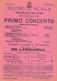 Lamoureux, Charles - Set of 3 Programs La Scala 1894