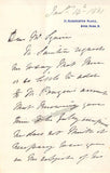 Sainton-Dolby, Charlotte Helen - Autograph Letter Signed 1881