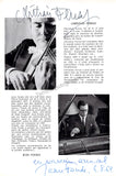Ferras, Christian - Entremont, Philippe & Others - Signed Program Page