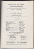 Conley, Eugene - Cimara, Pietro - Signed Program Havana 1950