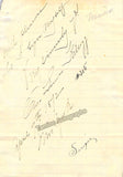 Opera Singers 1890s-1930s - Lot of 17 Signatures