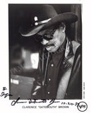 Brown, Clarence "Gatemouth" - Set of 2 Signed Photographs 1999/2003