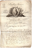 French Revolutionary, First Republic & Empire Collection of 40 Signed Documents