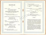 Academy of Music of New York - Closing Gala Performance Program 1926