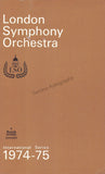 Stern, Isaac - Davis, Colin - Double Signed Program London 1974